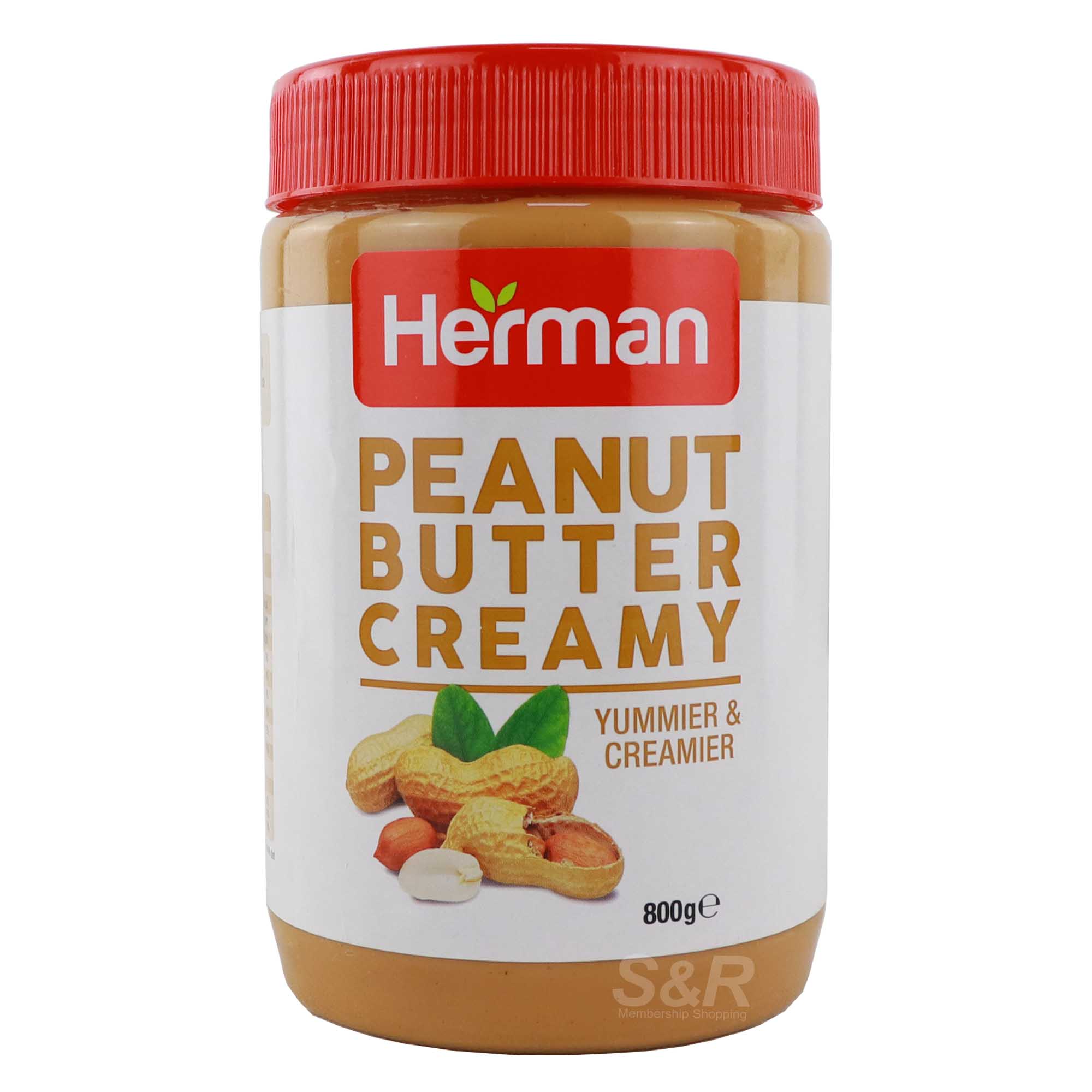 Herman Peanut Butter Creamy 800g Herman Peanut Butter Creamy 800g